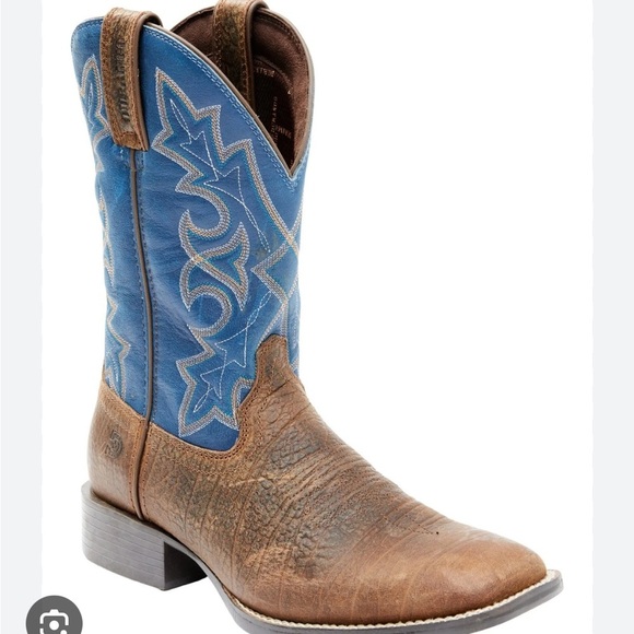 Durango Other - Durango Blue Brown Cowboy Boots like new leather distressed cowboy windward